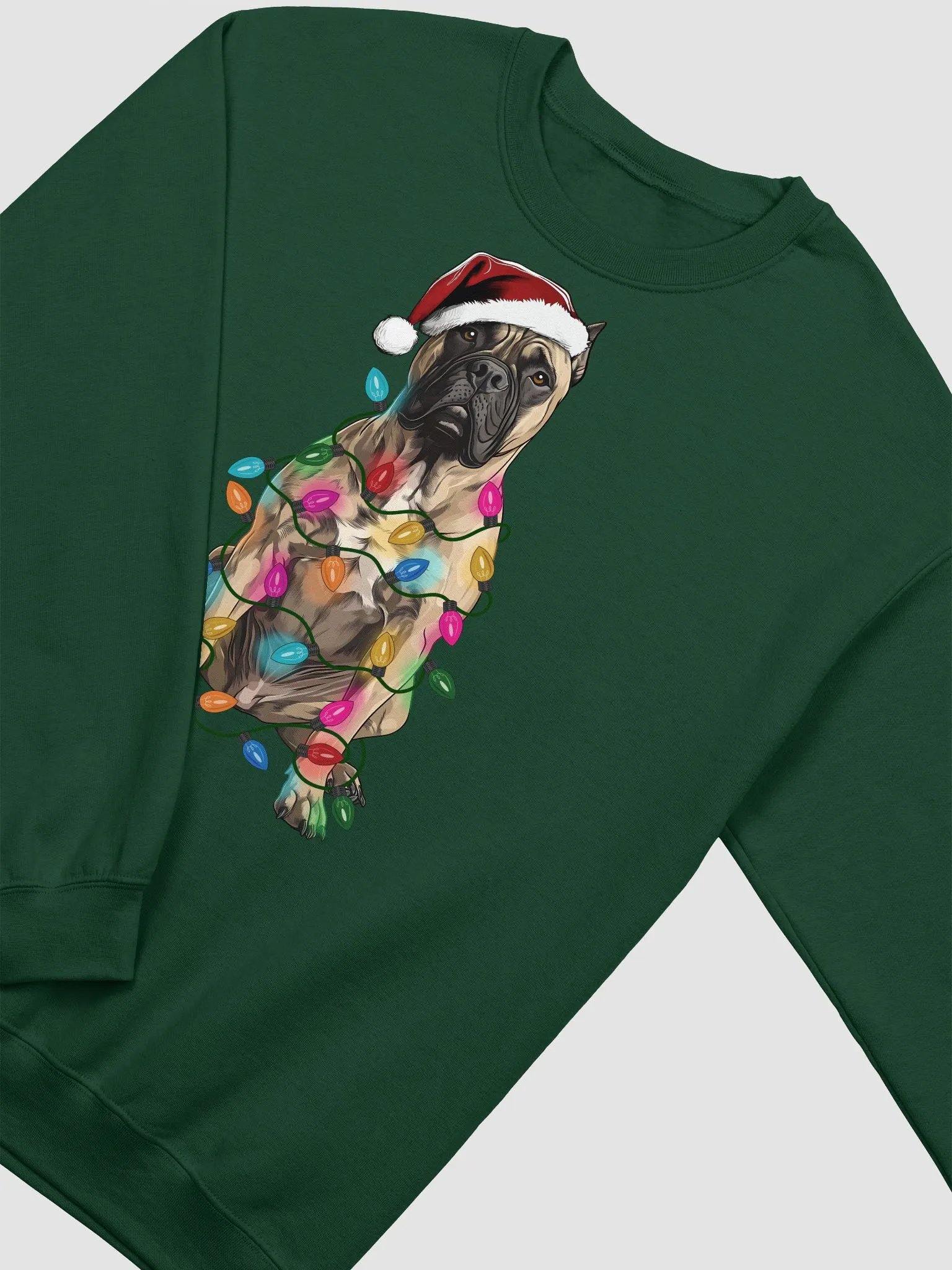 Funny Cane Corso(Fawn) Christmas Sweatshirt product image (9)