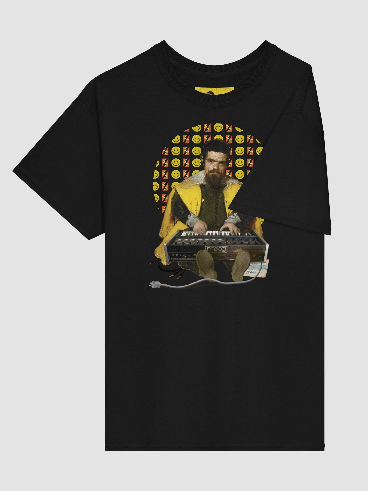 El Micro mOOg del Primo, Micro mOOg tribute by Frank Fonik, Synths Techno EDM Unisex t-shirt product image (3)
