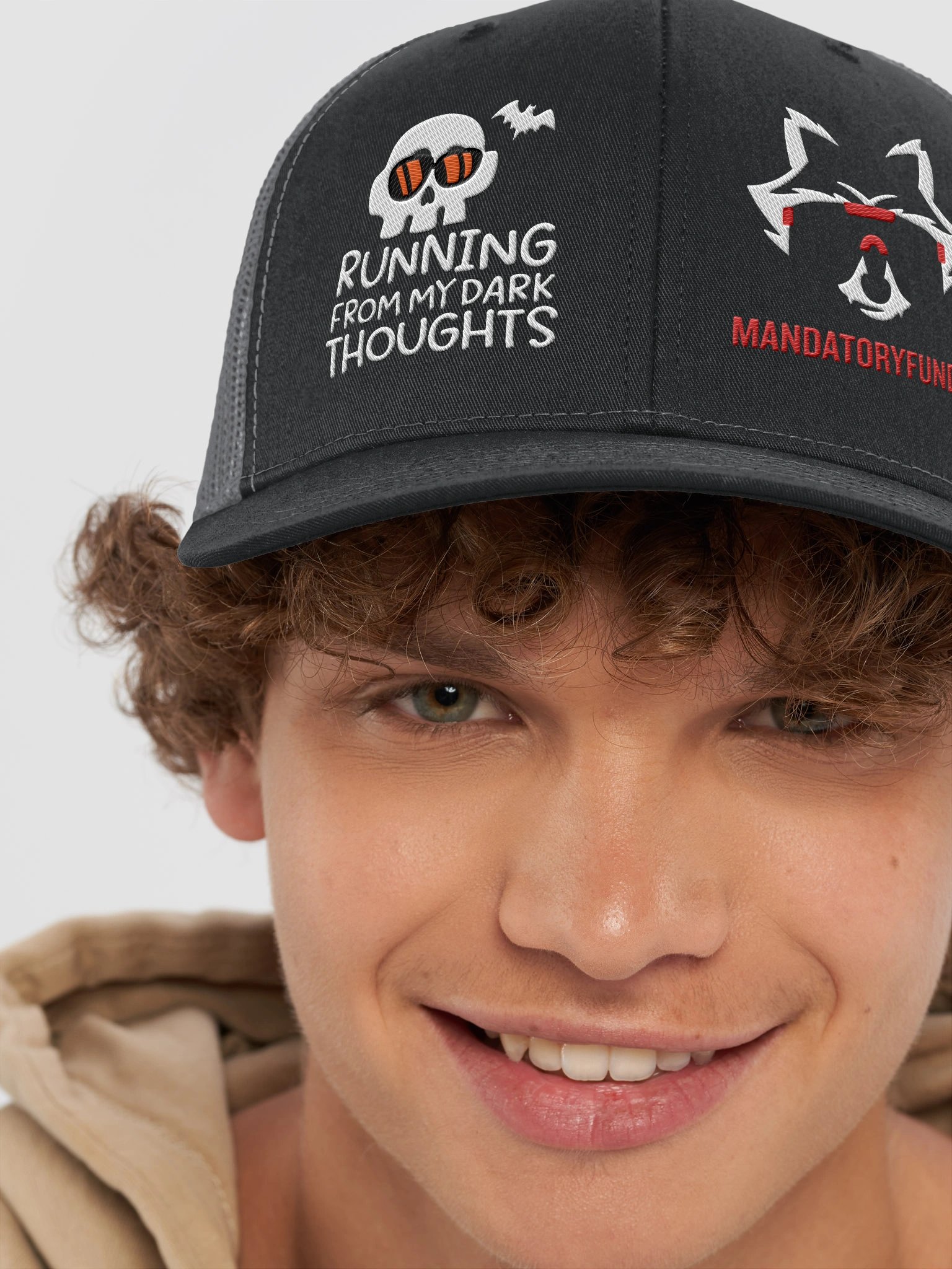 Running From My Dark Thoughts Hat product image (8)