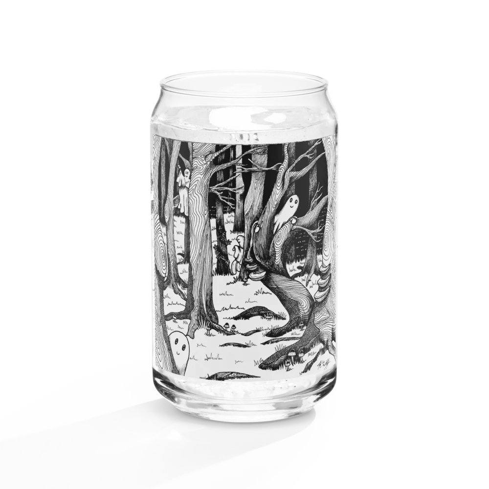 Spooky Hollow can-shaped glass product image (10)