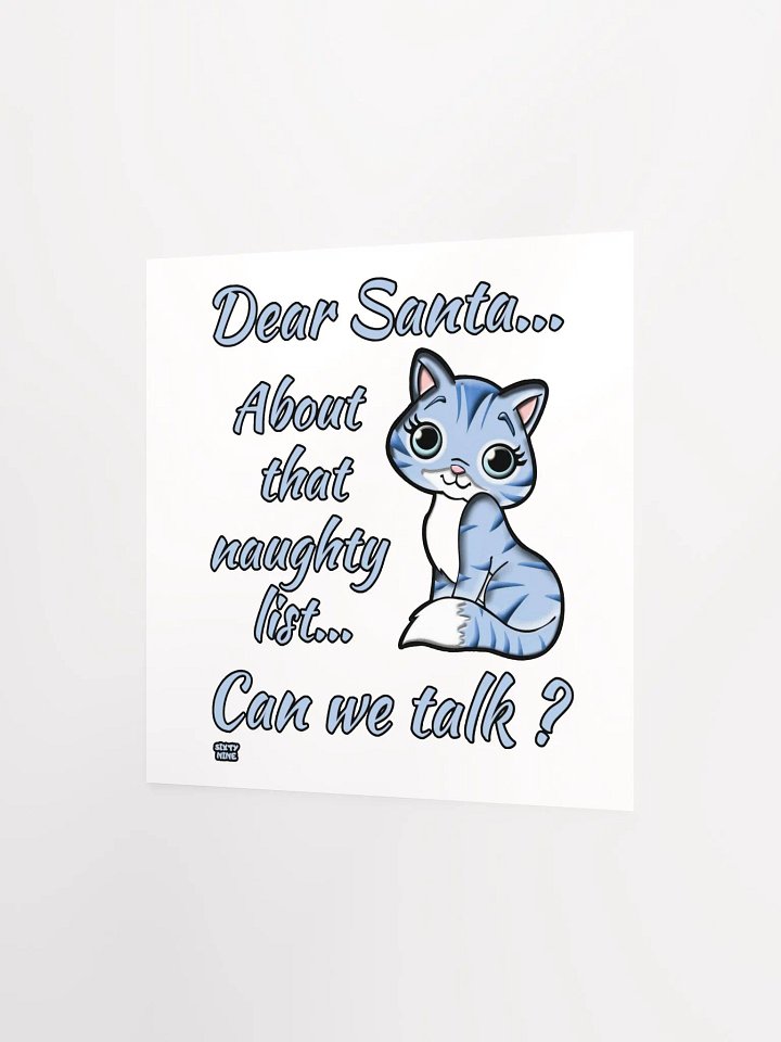 DEAR SANTA, ABOUT THAT NAUGHTY LIST... CAN WE TALK? product image (2)