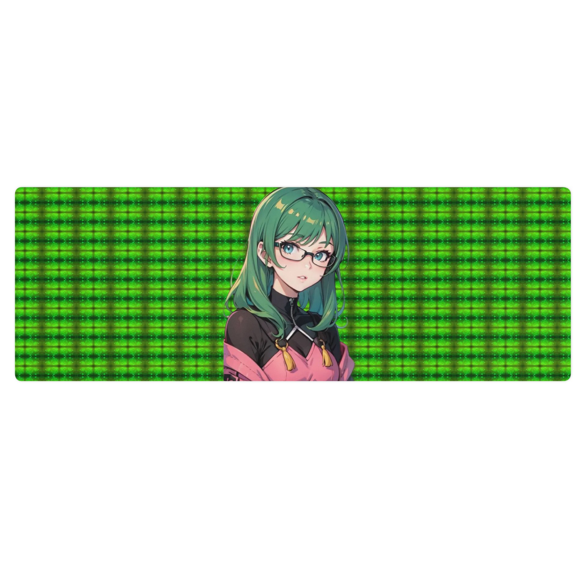 (Green WAIFU) K Yoga Mat product image (1)