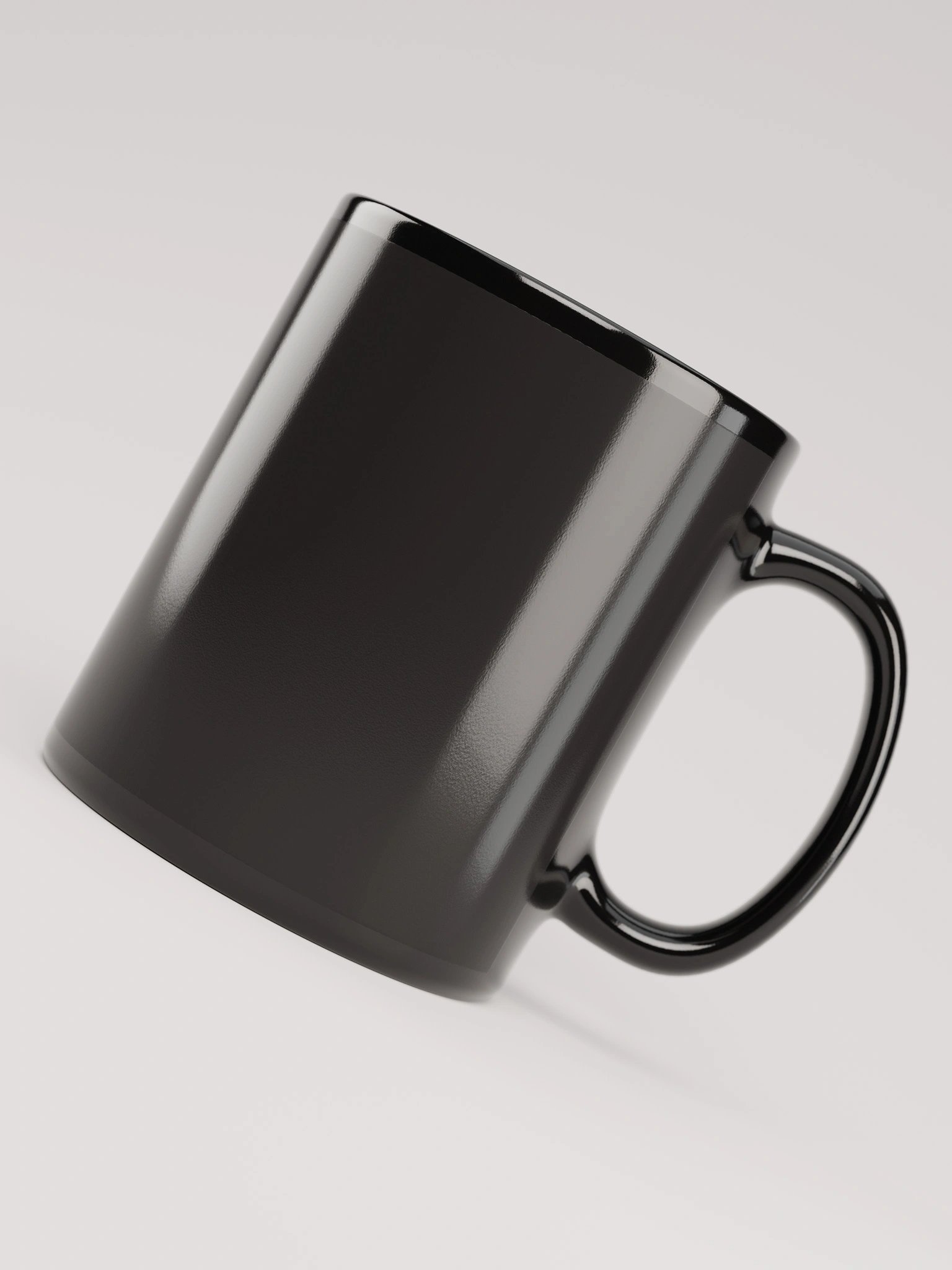 Monumental Experience Black Glossy Mug product image (6)