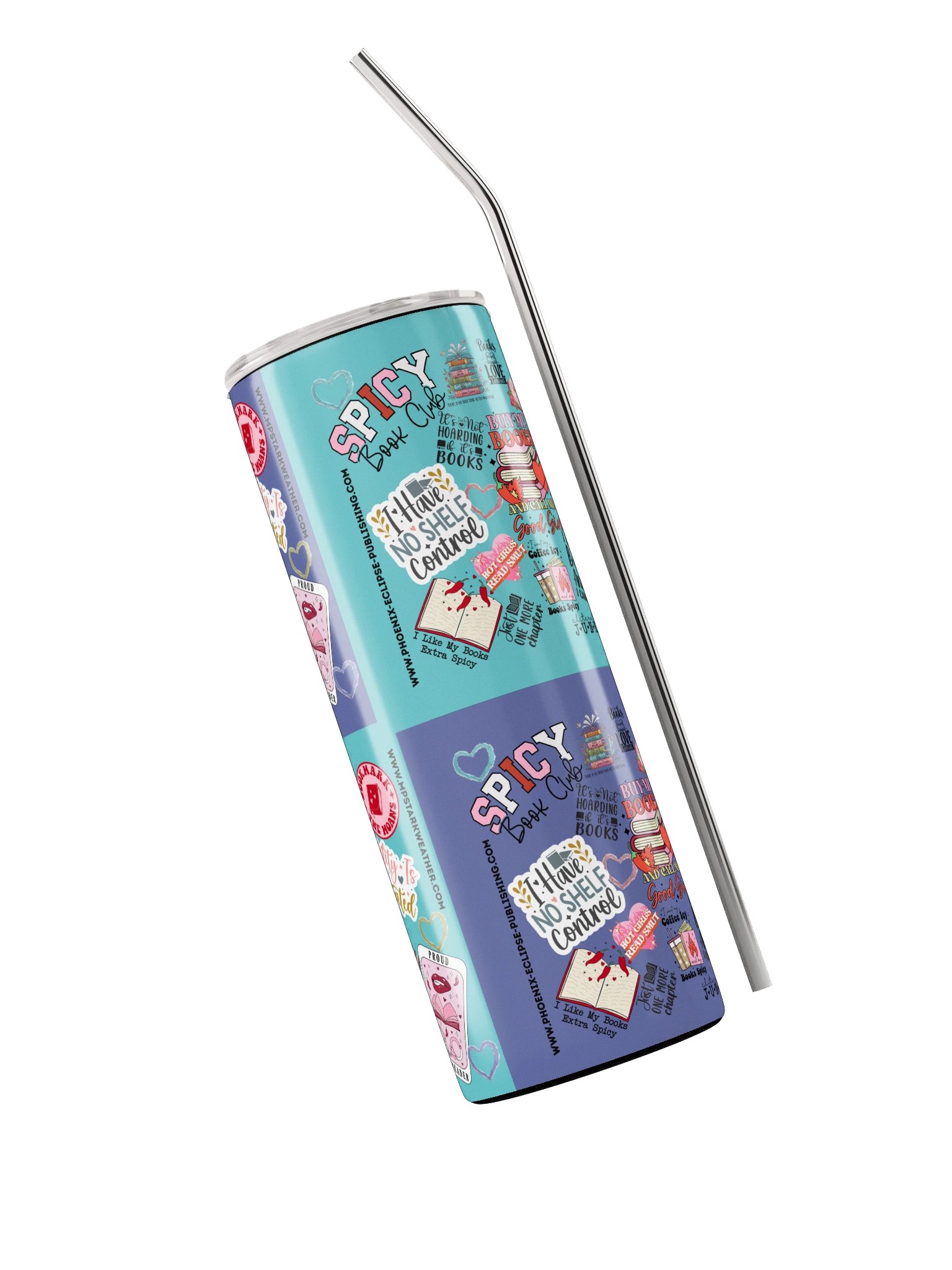 colorblock book tumbler product image (3)