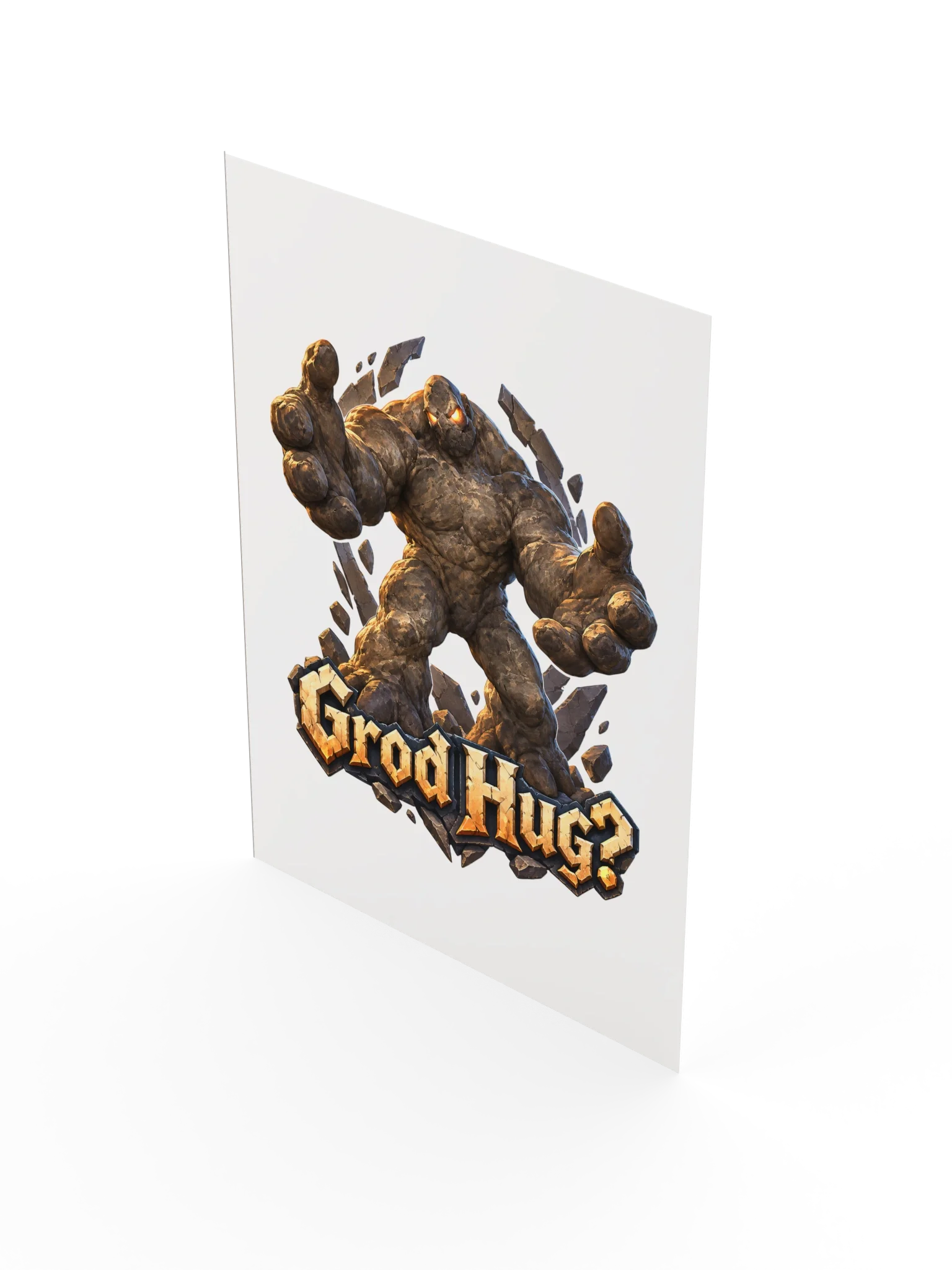 Grod Hug? Matte Poster preview 2