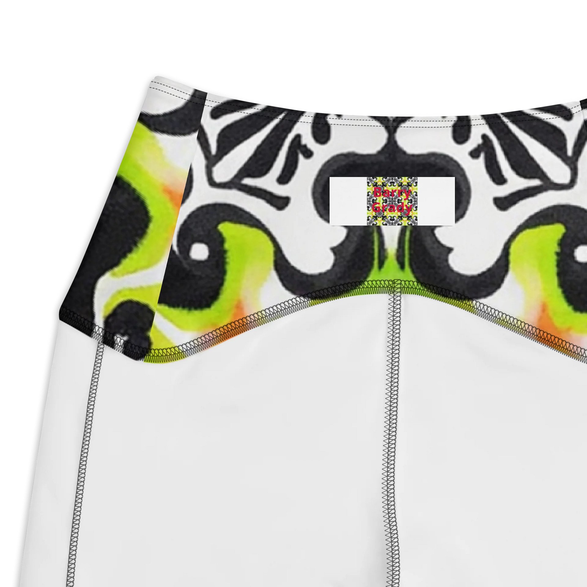Barry Grady 'Dreamy Blossom' Crossover Leggings with Pockets product image (3)