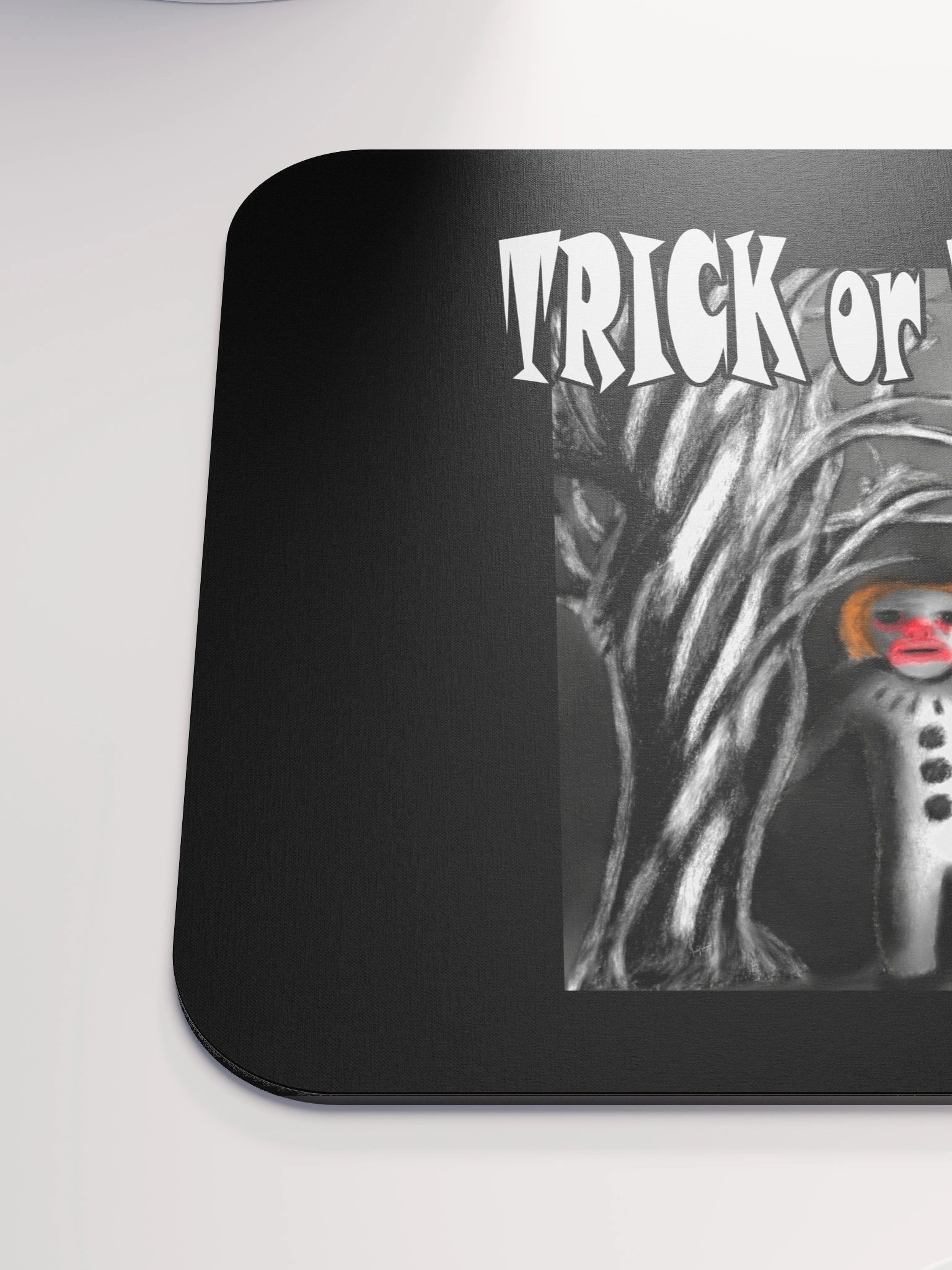 Clown "Trick or Treat" Classic Mouse Pad product image (6)