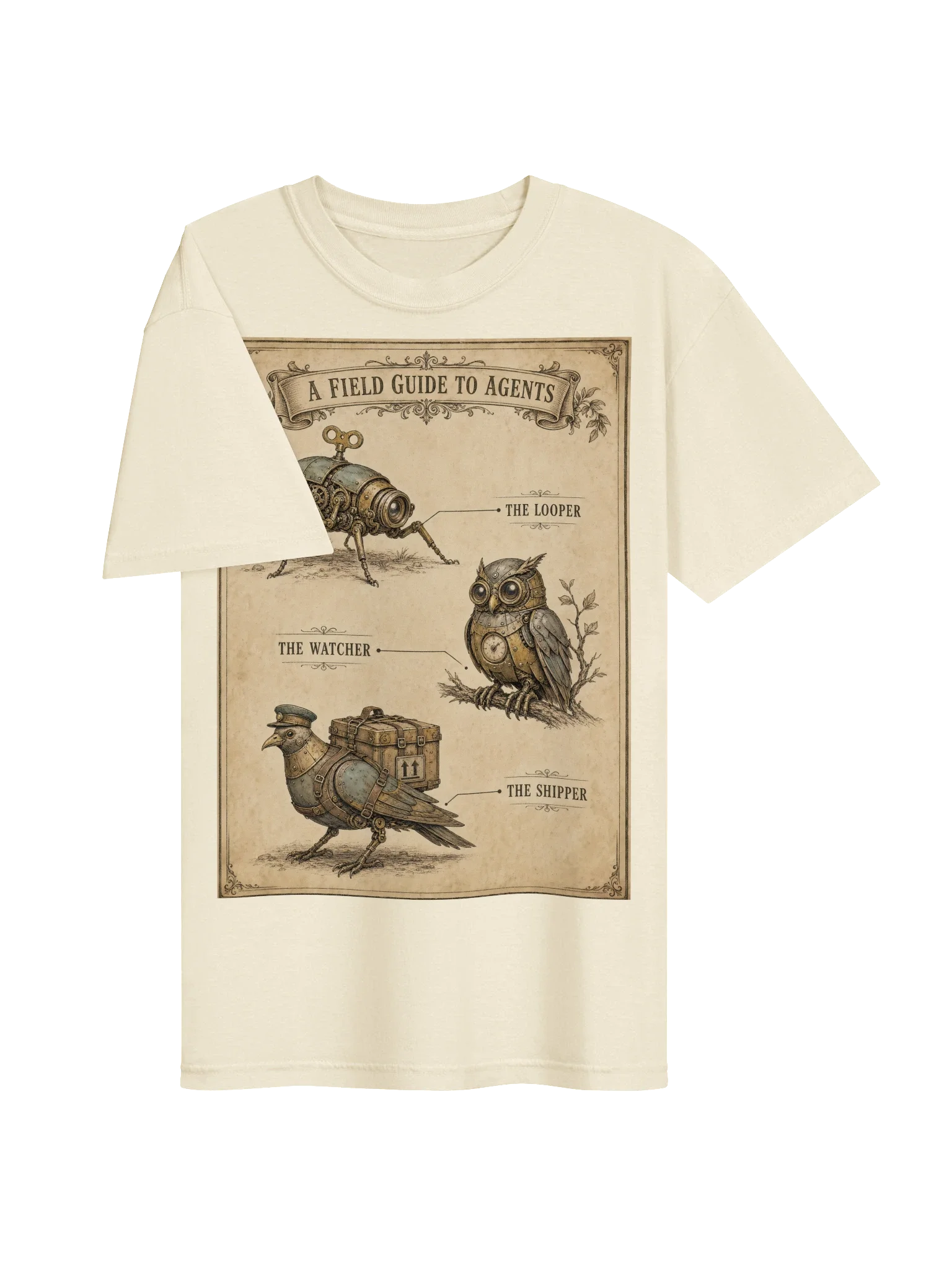 A Field Guide To Agents Tee — view 3