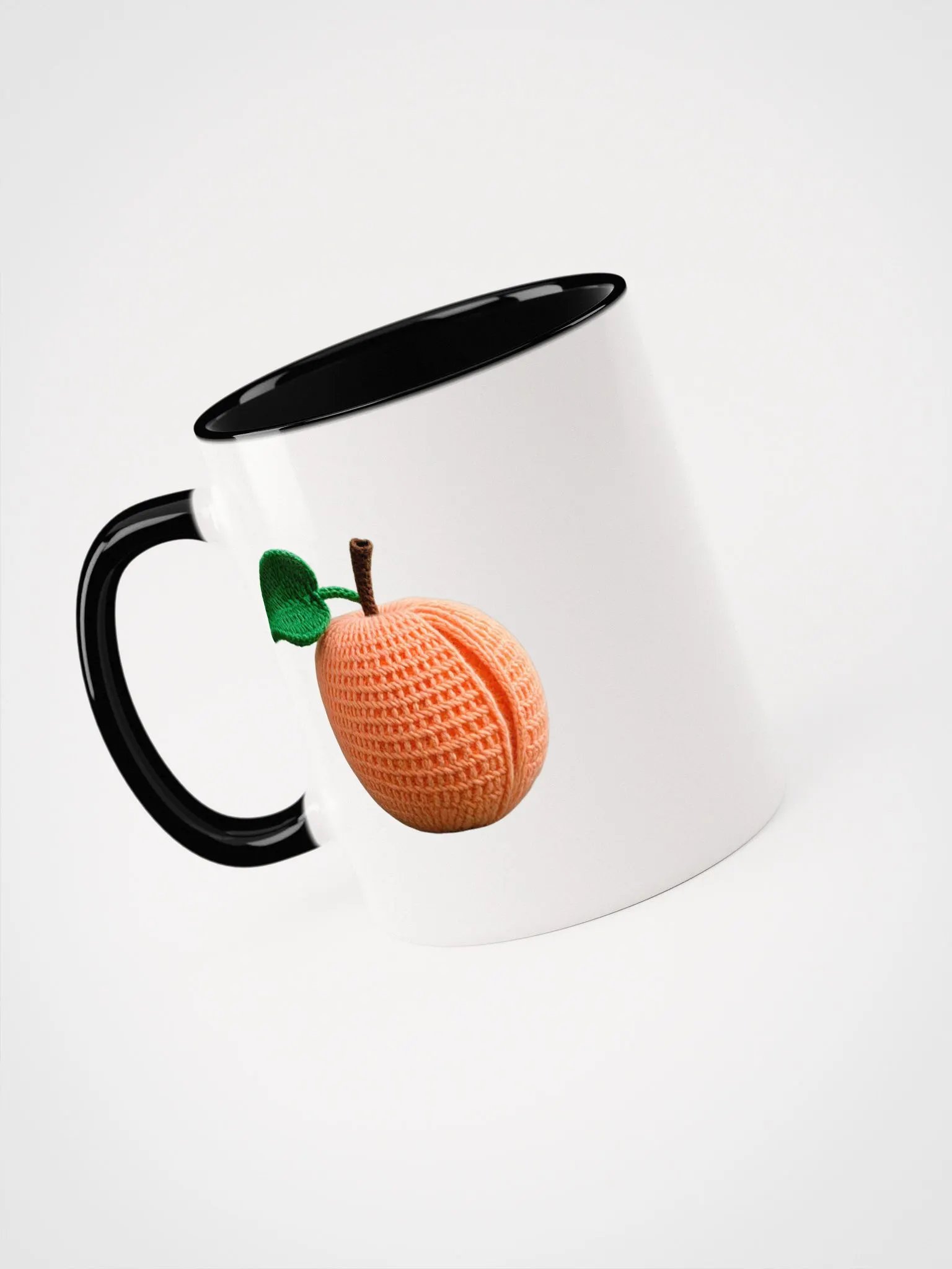 CozyAvocado Ceramic Peach Mug #1 BAD product image (3)