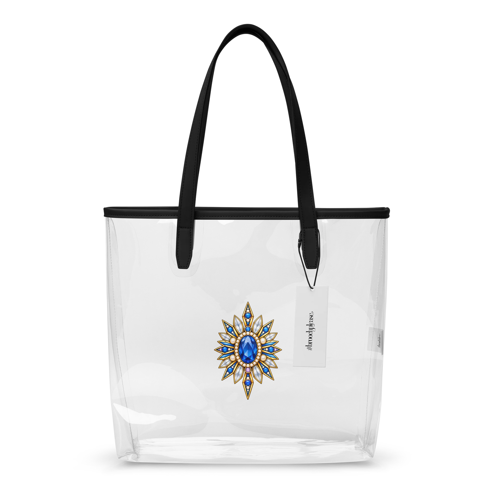Starburst Brooch Clear Tote product image (1)