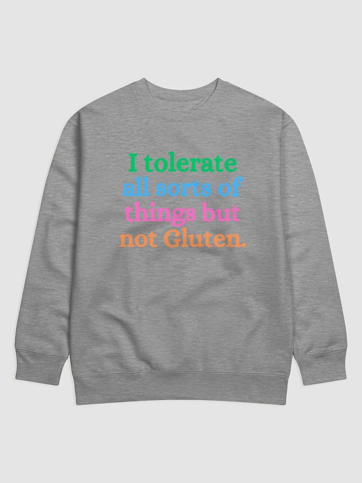 "Not Gluten" Statement Sweatshirt product image (2)