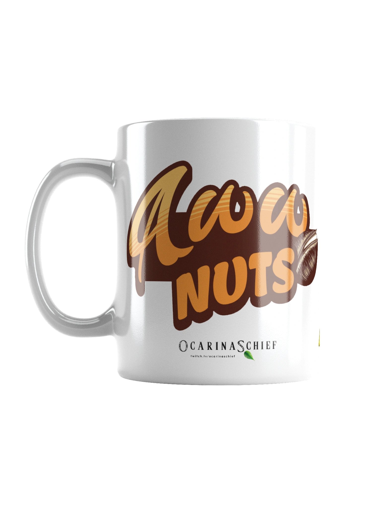 Aww Nuts White Glossy Mug product image (1)