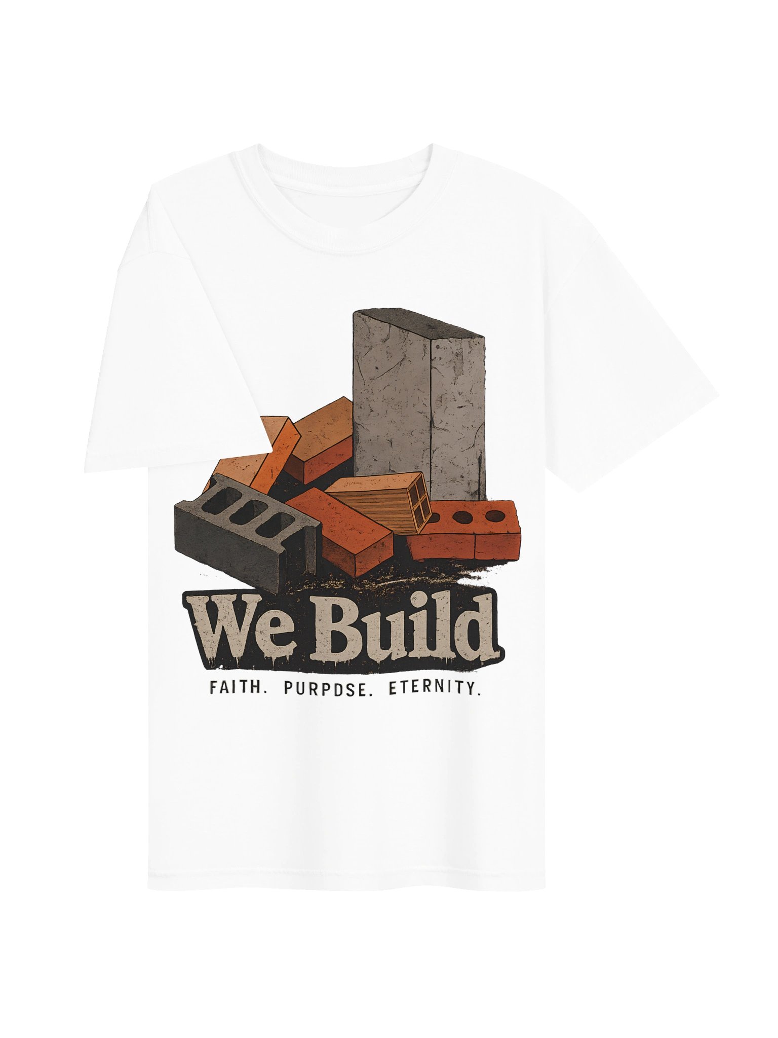 We Built Faith Purpose Eternity Tee product image (27)