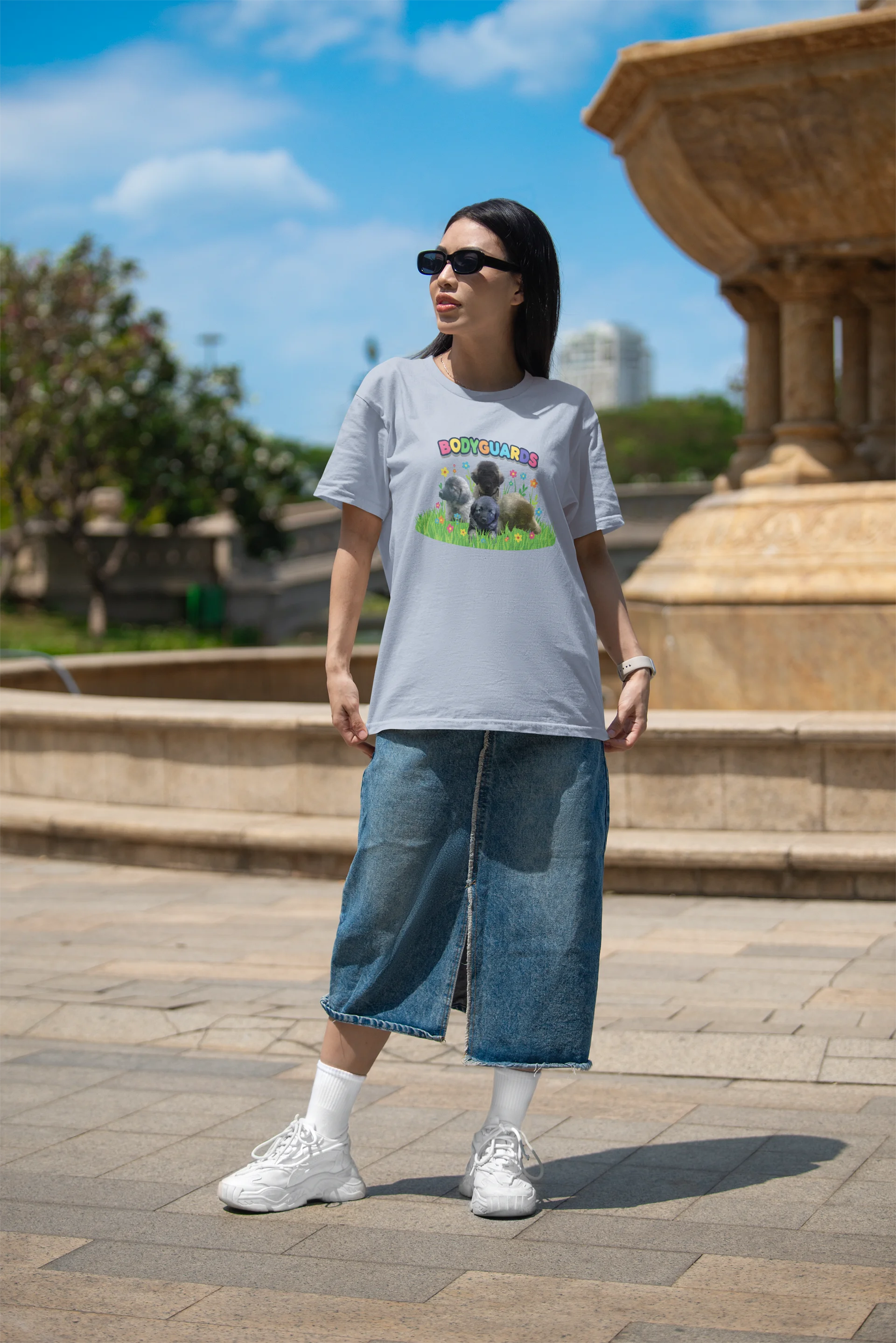 Puppy Bodyguards Funny Dog Mom Shirt product image (2)