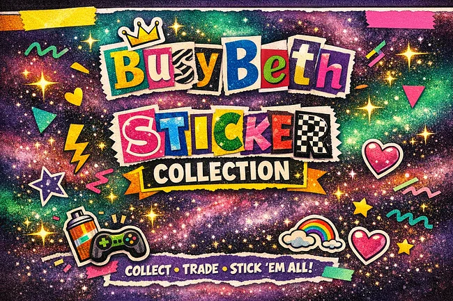 BusyBeth Stickers