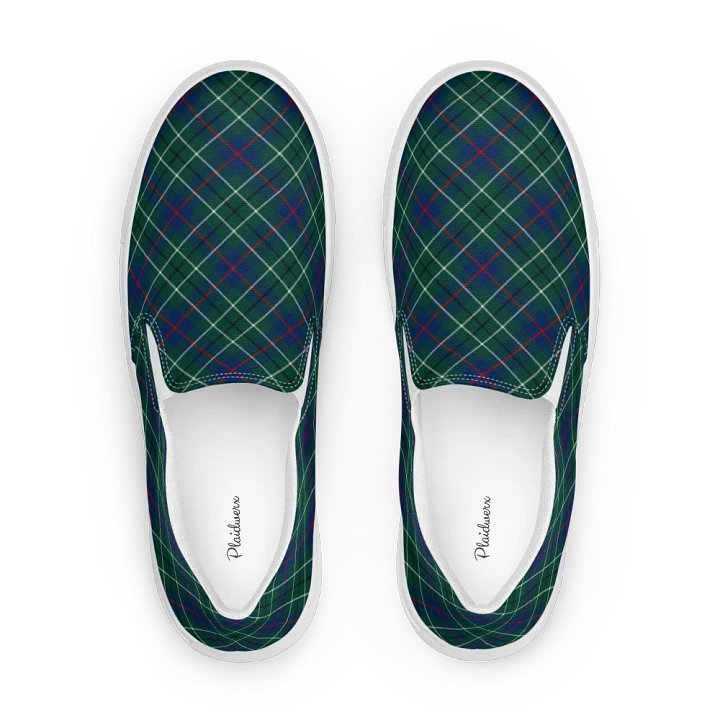 Duncan Tartan Men's Slip-On Shoes product image (1)