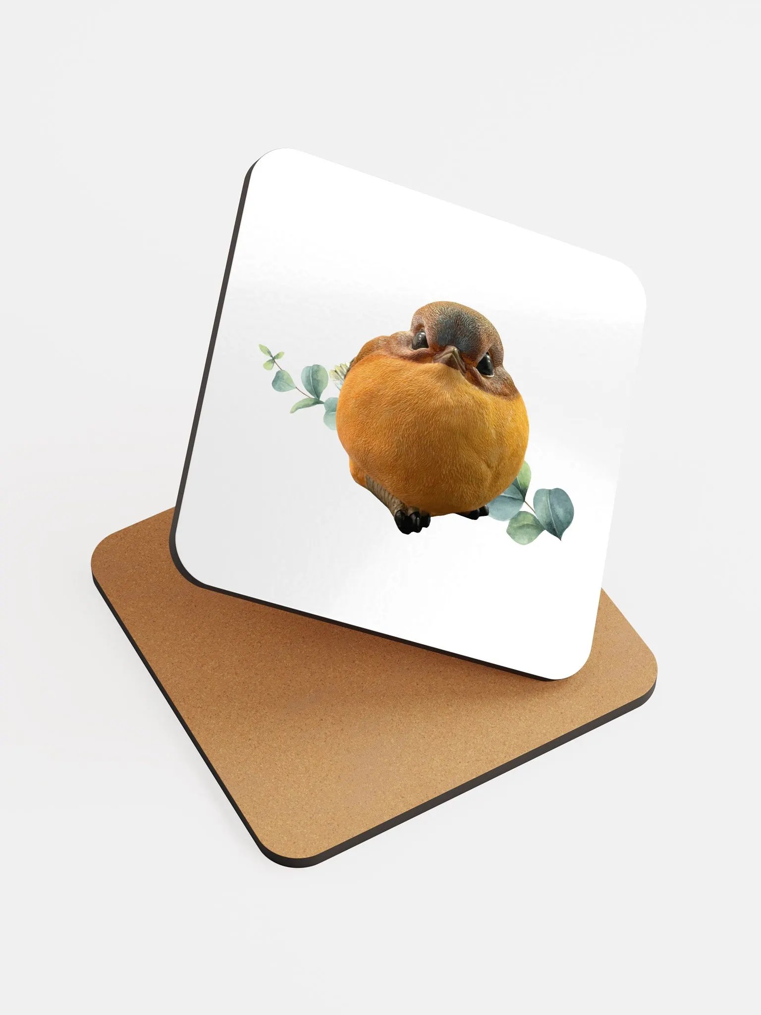 Poly Glossed Cork Coaster product image (1)
