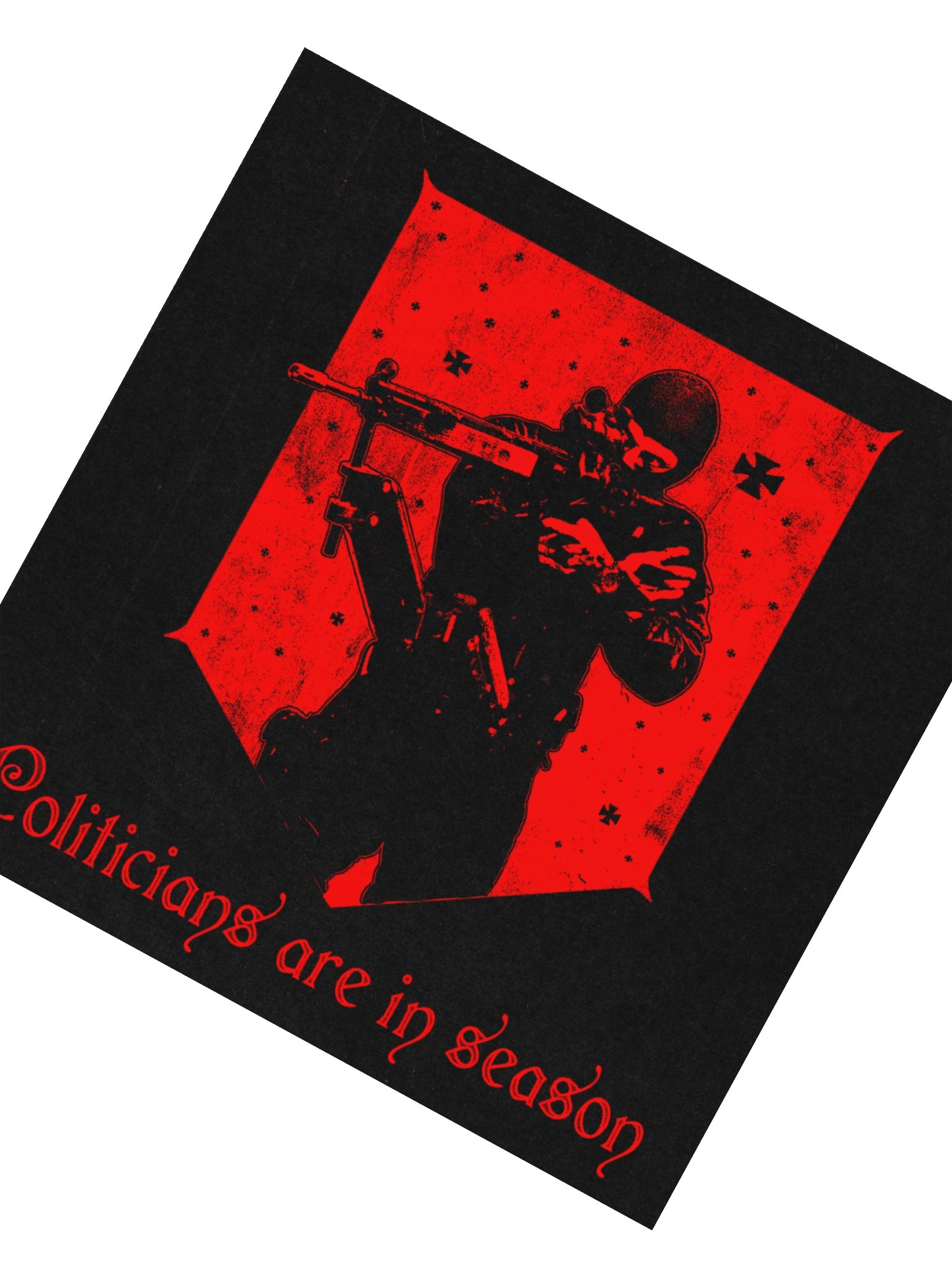 "HUNTING SEASON" STICKER RED product image (4)