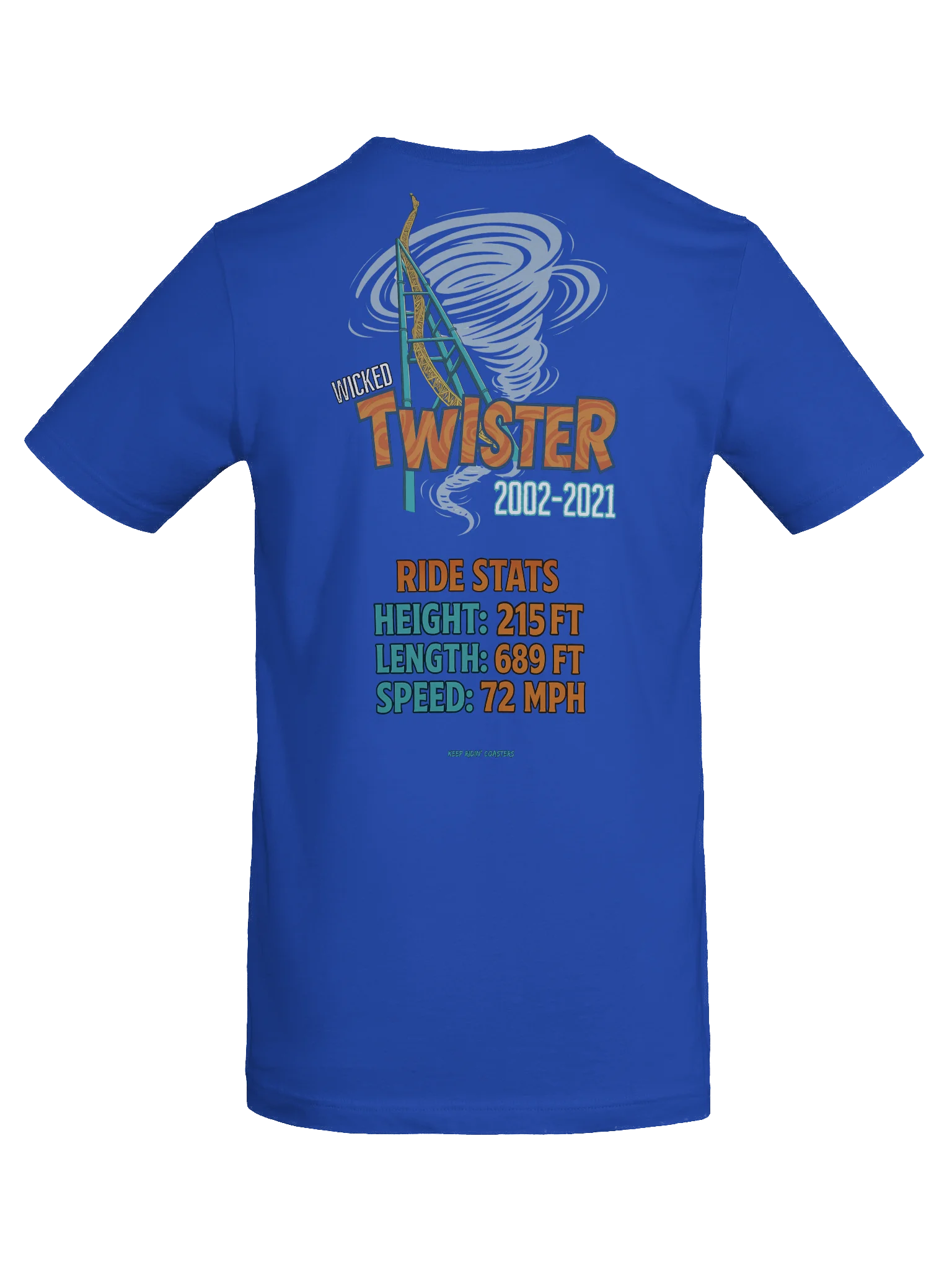 Wicked Twister 2002-2021 Roller Coaster T-Shirt product image (8)