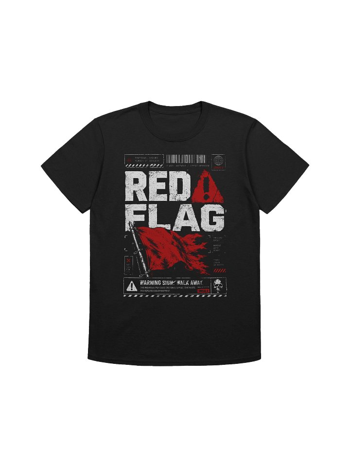 Red Flag // Lightweight Graphic Tee product image (1)