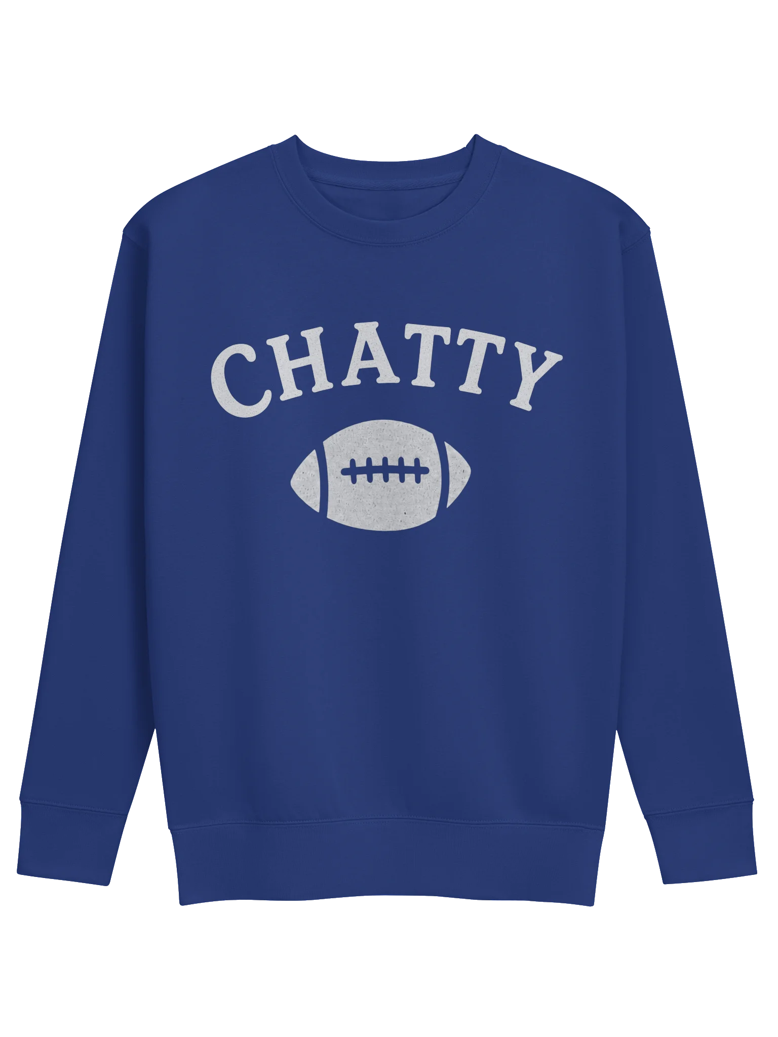 Chatty Football Premium Sweatshirt | Cozy Chatty Fall Collection product image (1)