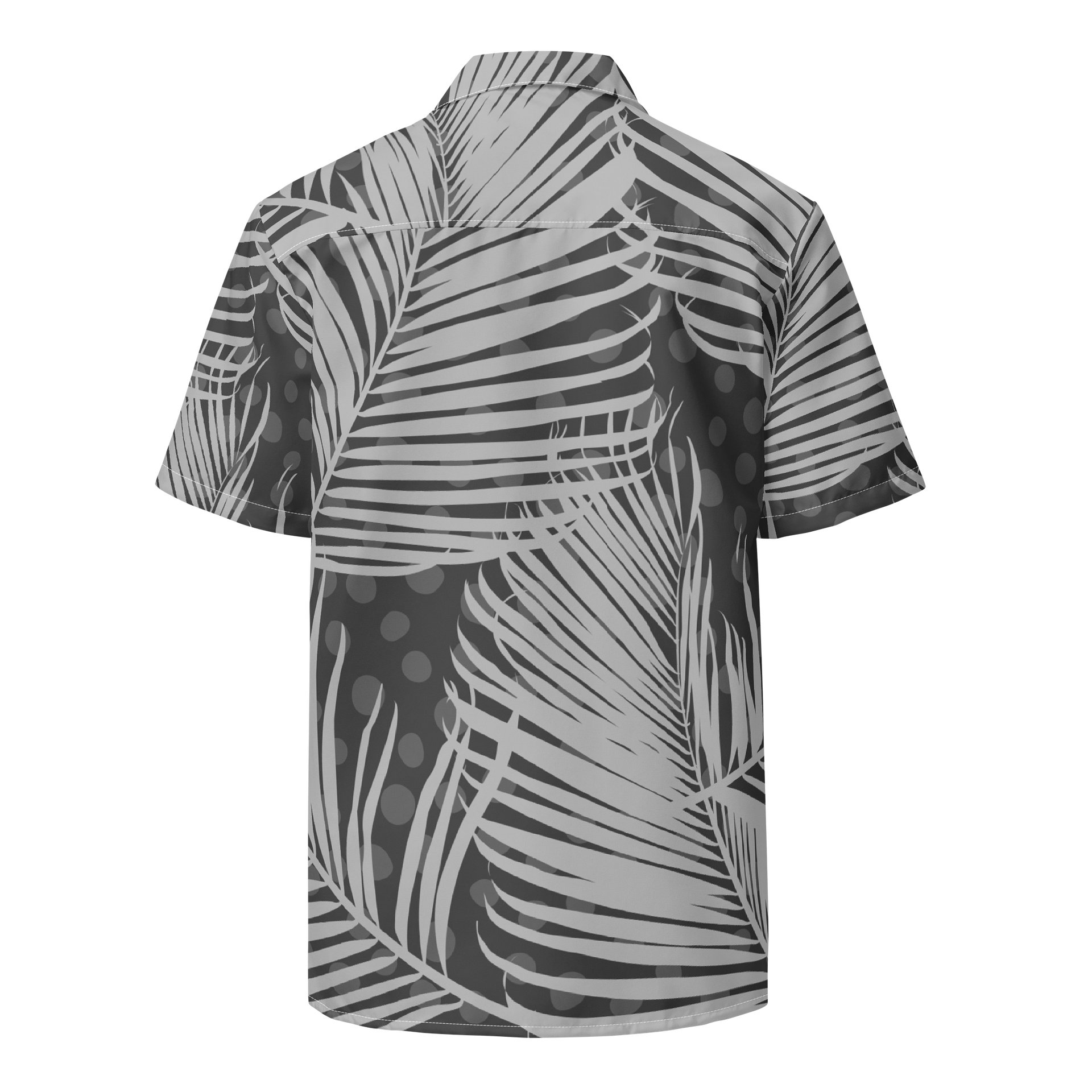 LowkeyFire Palms & Dots Hawaiian Shirt product image (2)