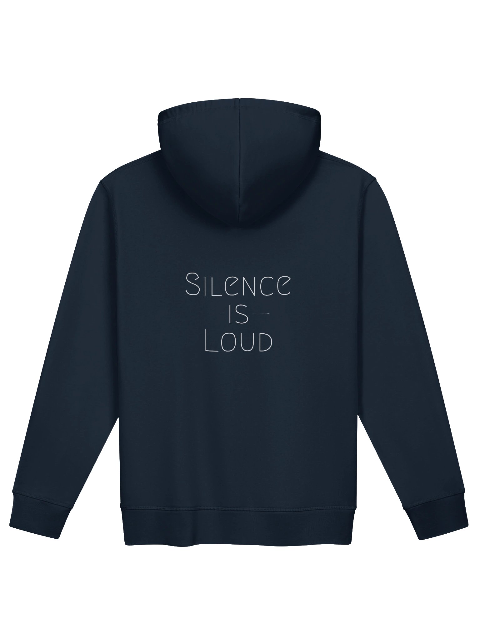 Women hoodie Silence is Loud product image (4)