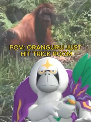 Oranguru is an absolute MENACE 🌀⏳💀 #pokemonchampions #oranguru #competitivepokemon #pokemontiktok #pokemoncommunity
