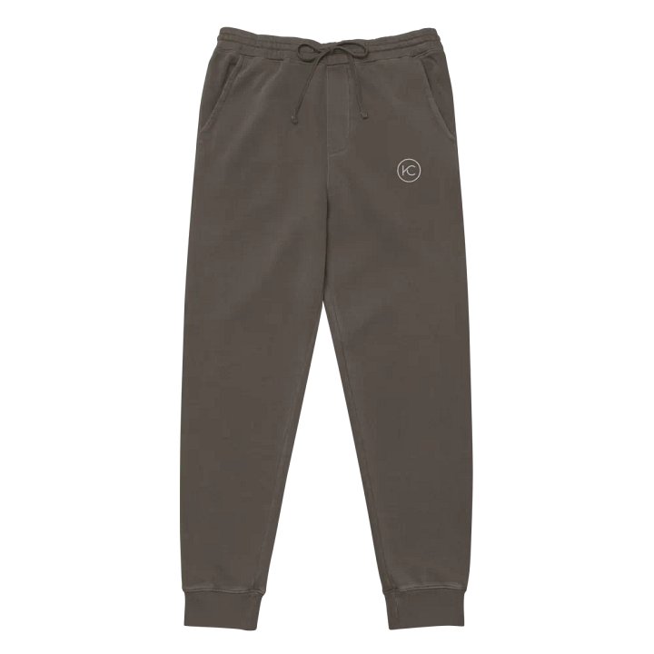 Pigment Dyed Joggers (embroided) product image (1)