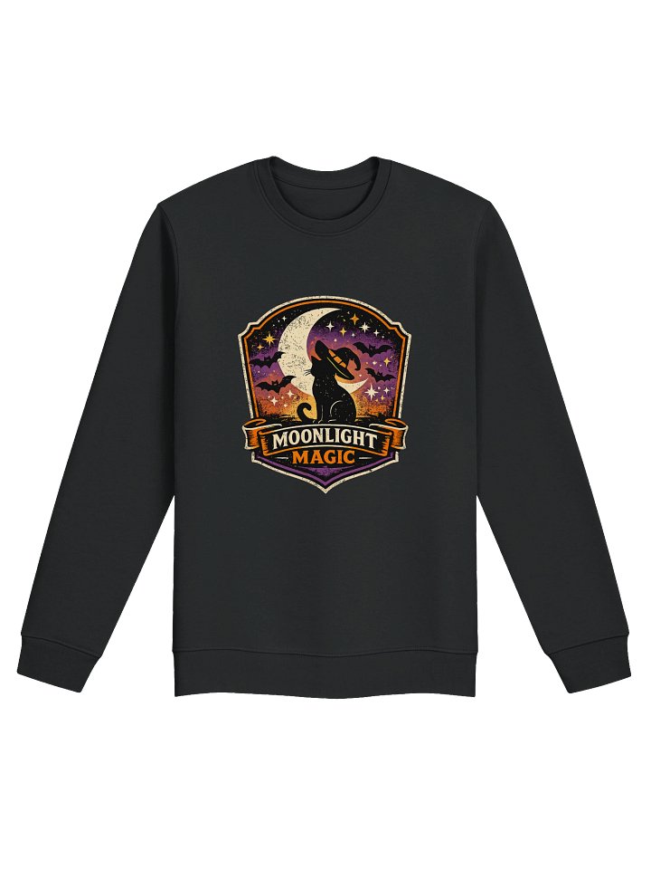Moonlight Magic Cat Badge Sweatshirt product image (2)