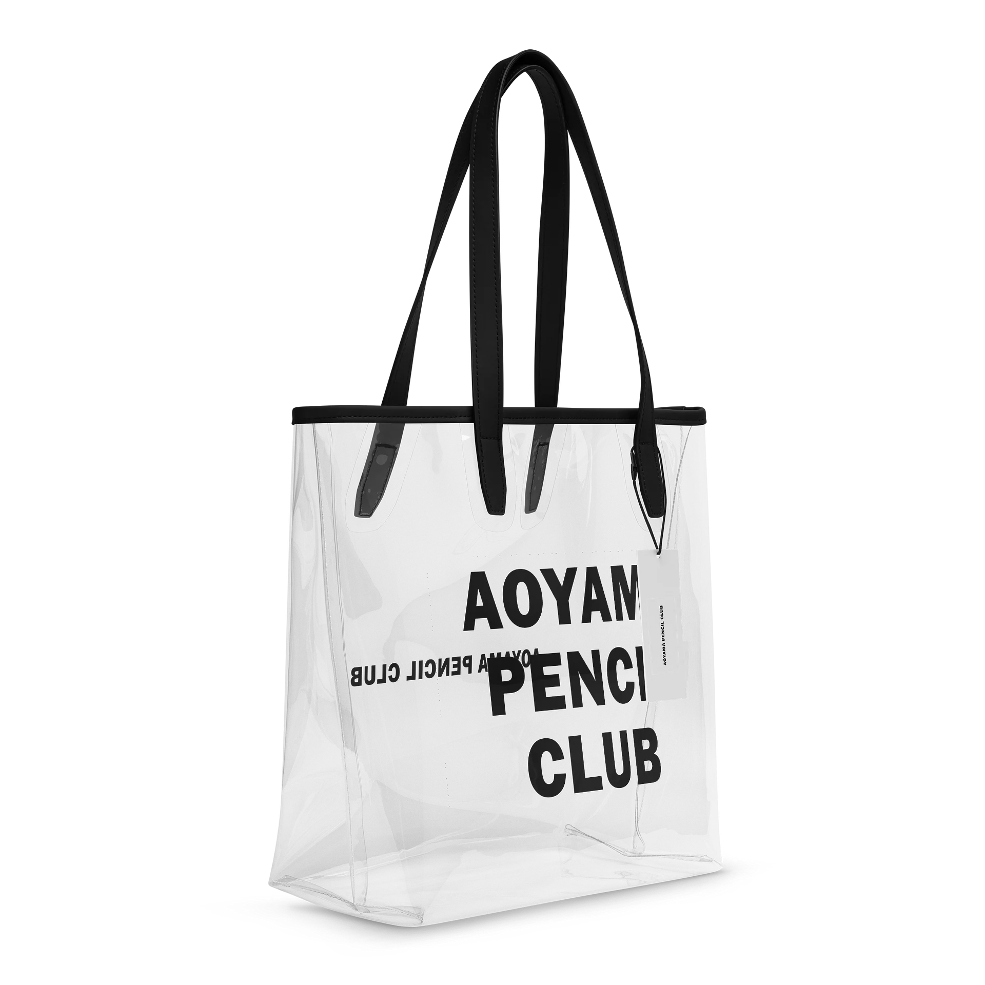 Clear Tote Bag - Black Logo product image (7)