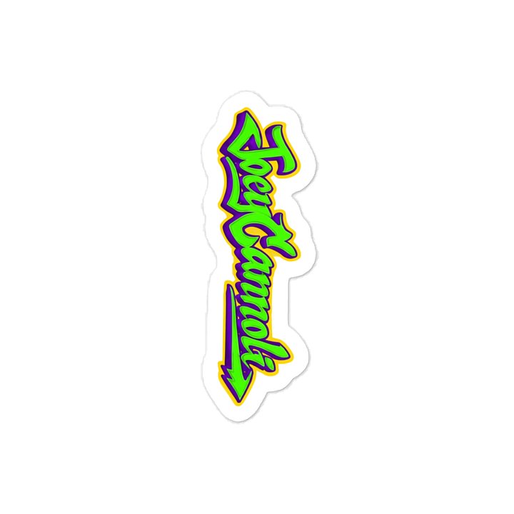 Joey Cannoli Logo Vinyl Decal product image (1)