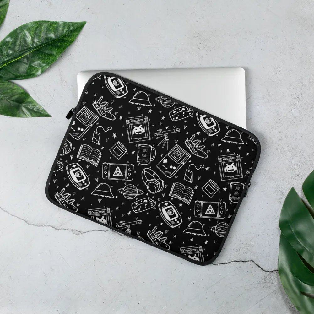 Doodle Laptop Sleeve product image (2)
