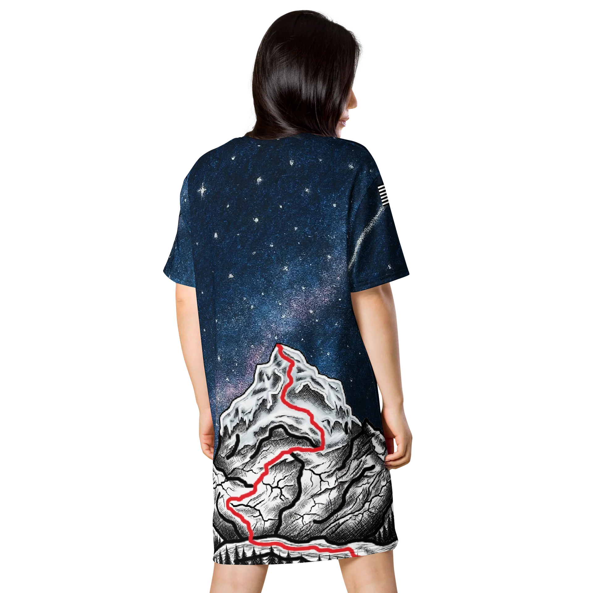 Stick Nation T‑Shirt Dress product image (2)