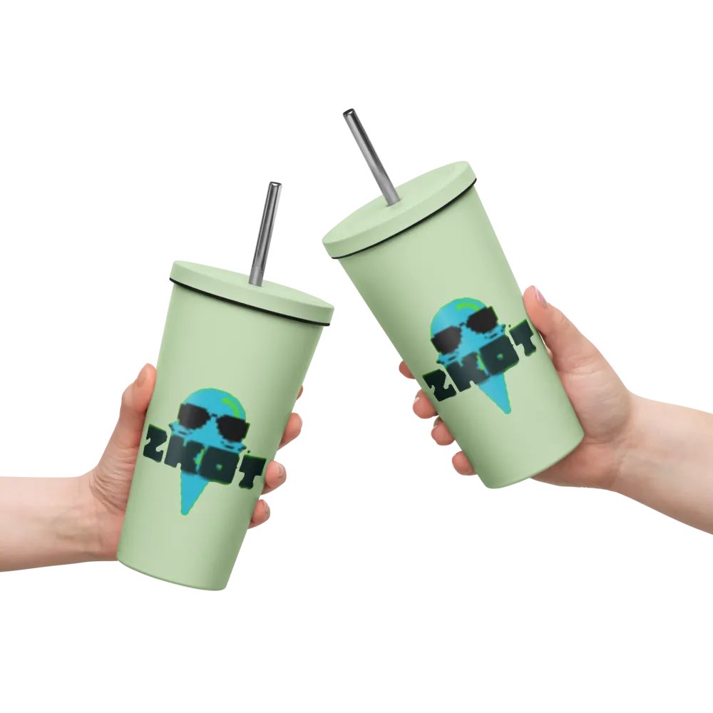 ZKOT Insulated Tumbler + Straw - Show Your Support - Drinkware product image (10)