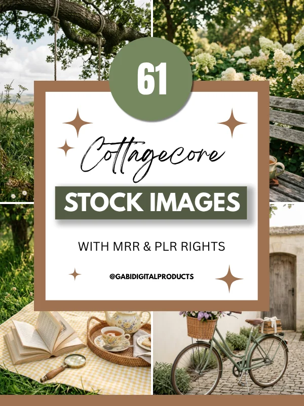 Cottagecore & Bookstagram Photos of Flowers product image (1)