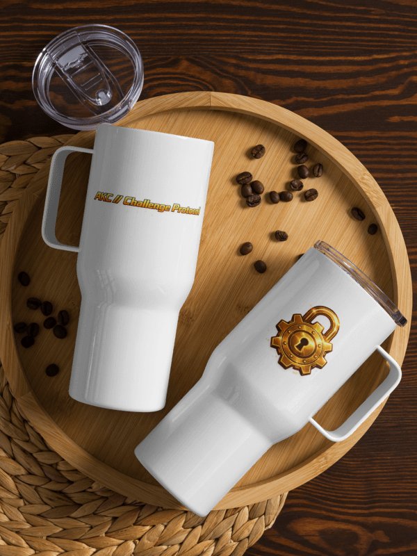 • AKC // Challenge Protocol Travel Mug | Arkfall Kitty Collective product image (5)