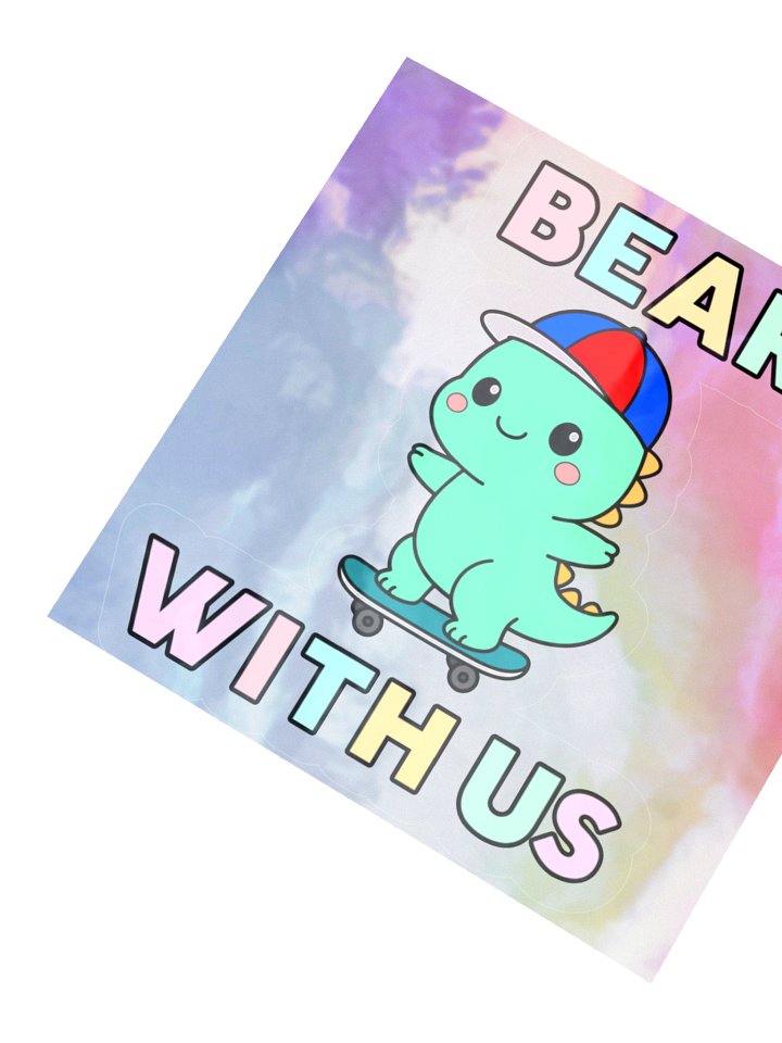 Dino Logo Sticker (Holo) product image (4)