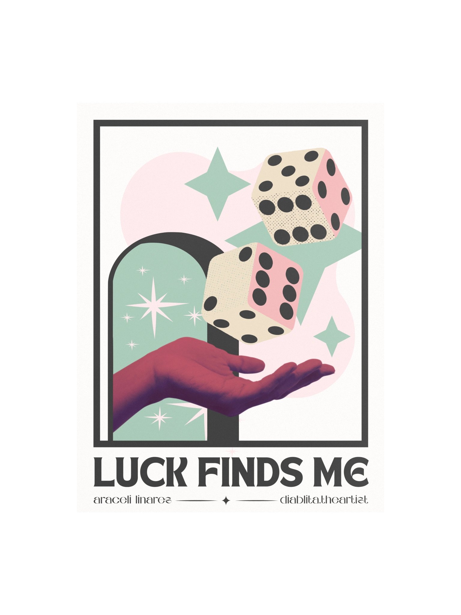 Luck Affirmation Print product image (2)