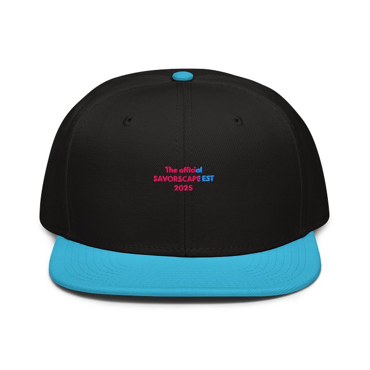 SAVORSCAPE EST 2025 Snapback Cap product image (1)