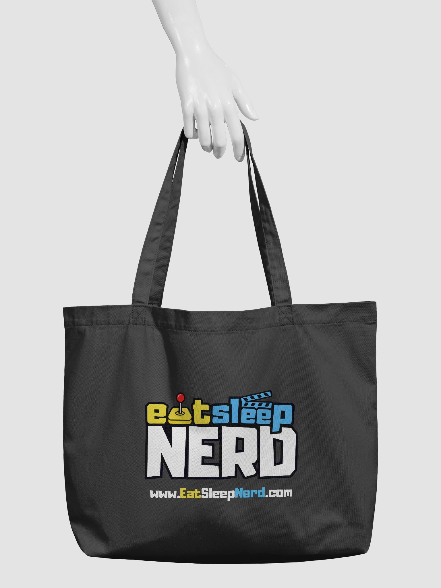 Eat Sleep Nerd logo tote product image (3)