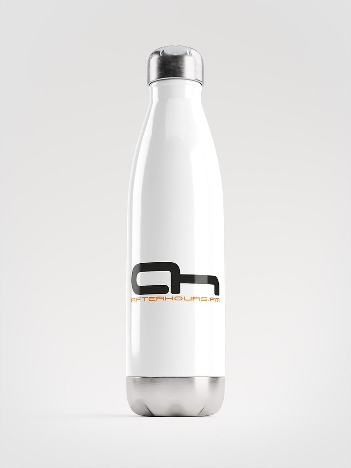 White Stainless Steel Water Bottle product image (1)