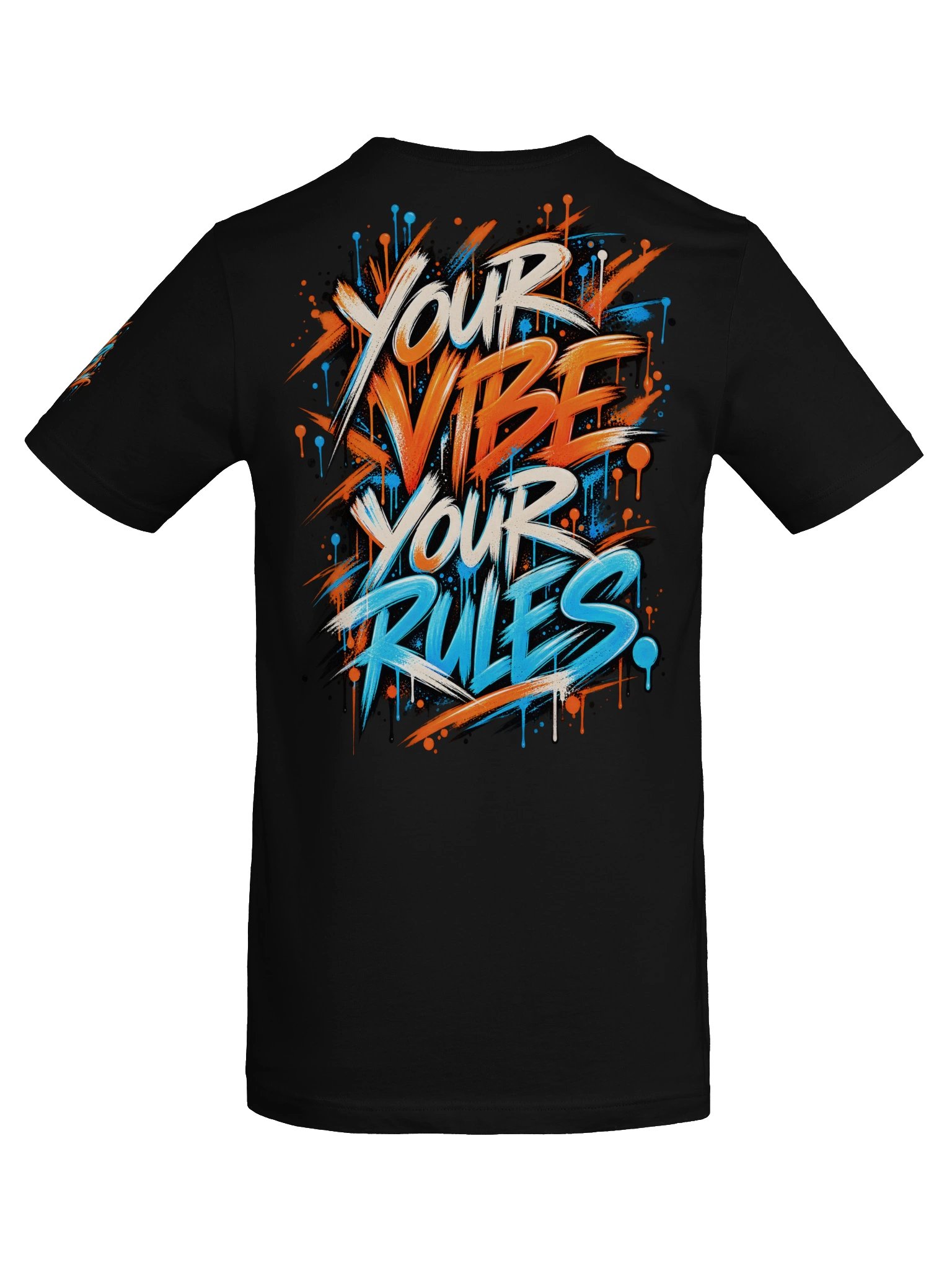 Your Vibe. Your Rules. – Urban Graffiti Tee product image (7)