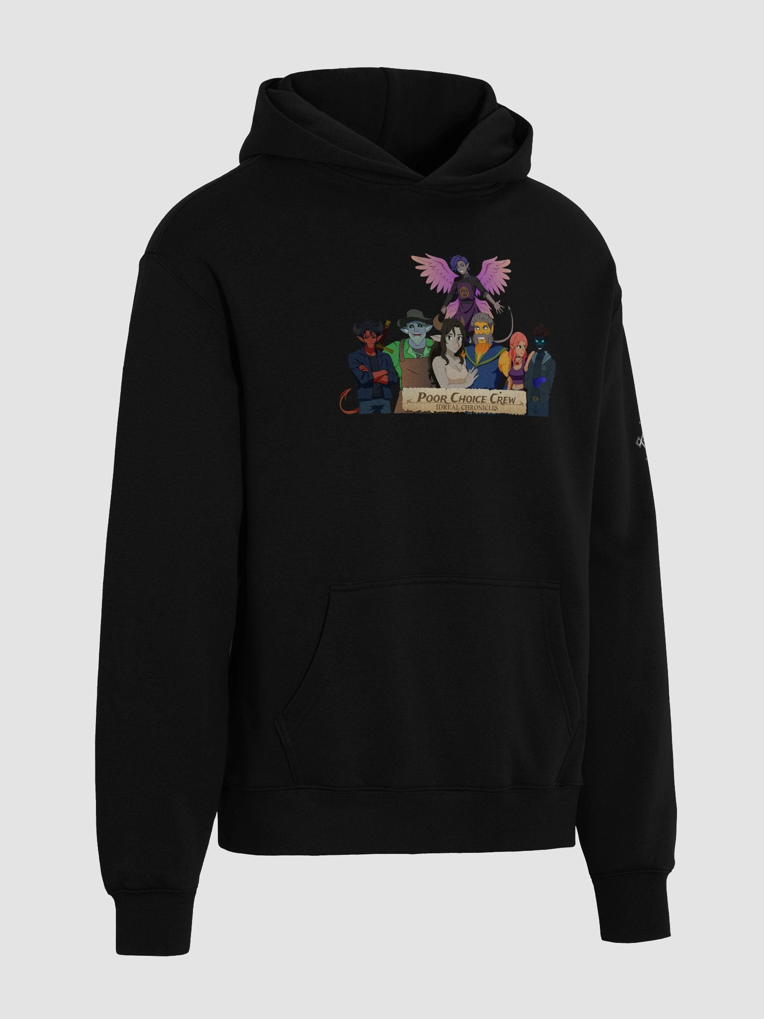 Poor Choice Crew Oversized Hoodie product image (14)