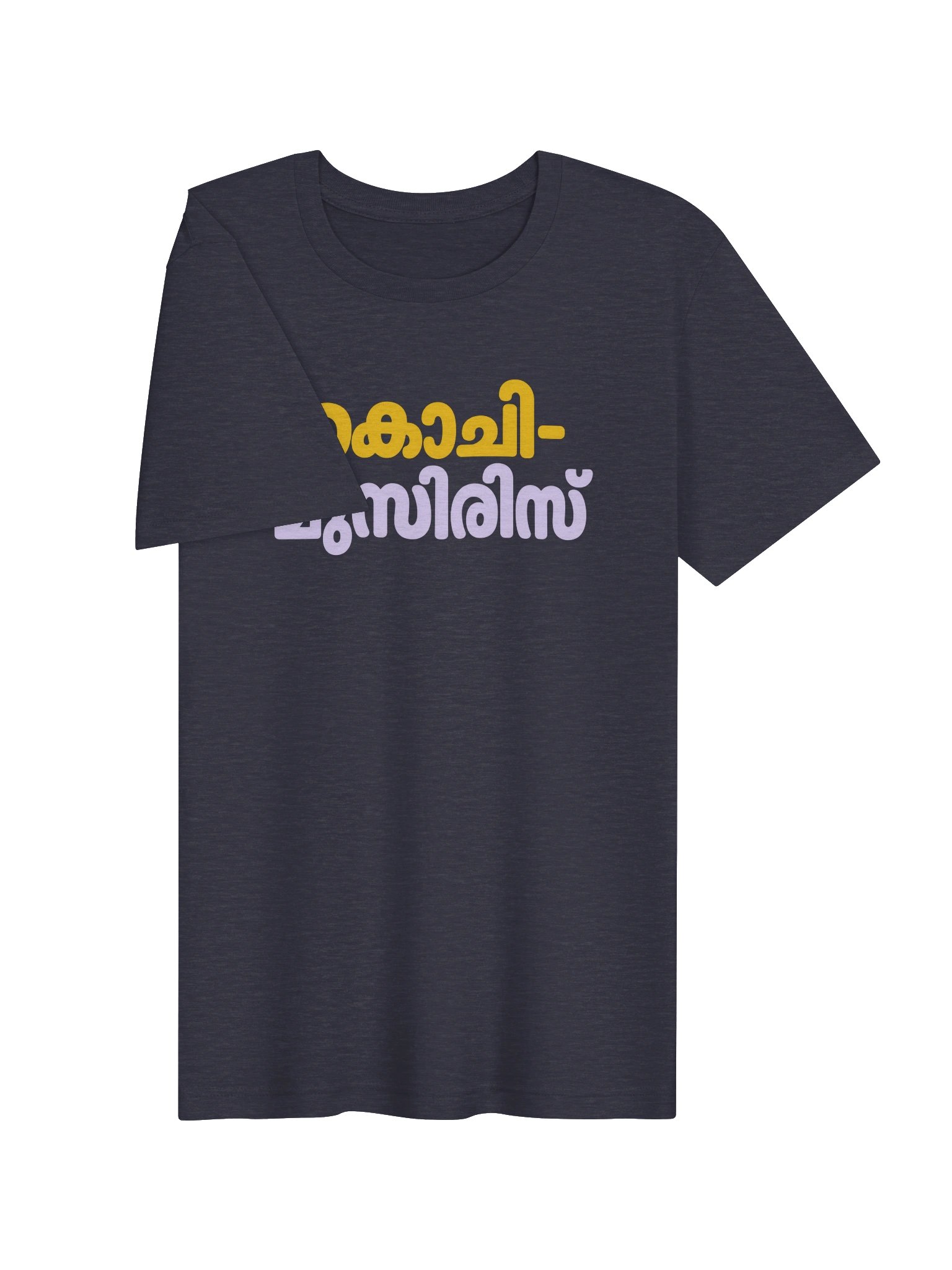 Kochi-Muziris Yellow & Lilac Script Tee product image (3)