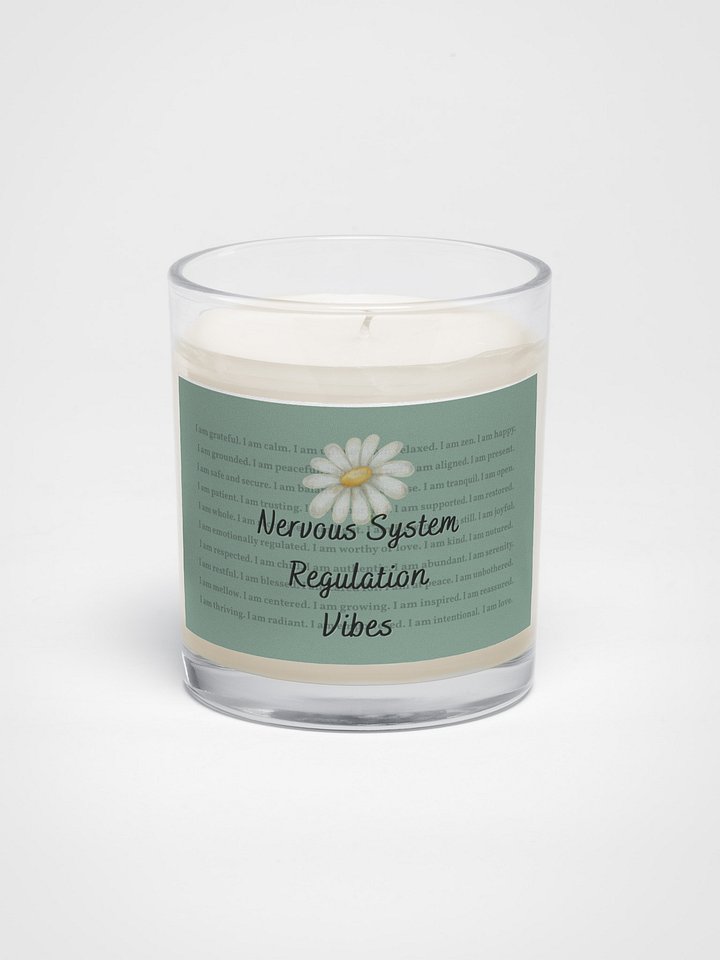 Nervous System Regulation Vibes - Soy Candle (Unscented) product image (1)
