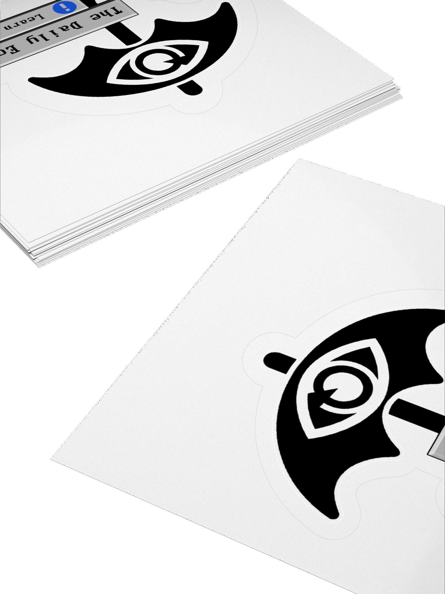 The Daily Eclipse Logo Sticker product image (4)
