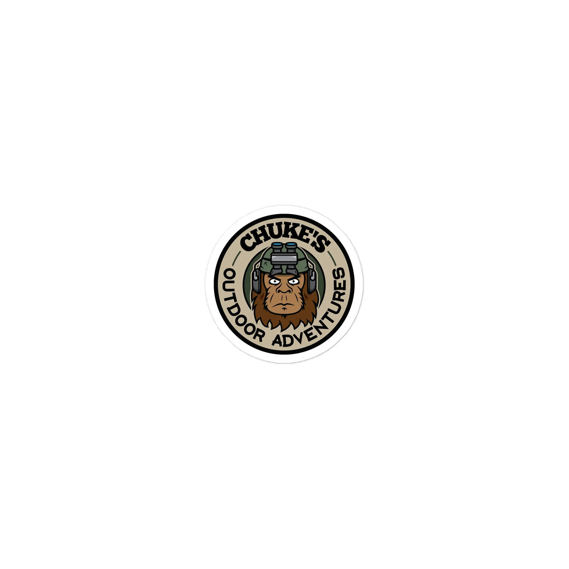 Chuke's Tac Bigfoot Sticker product image (1)