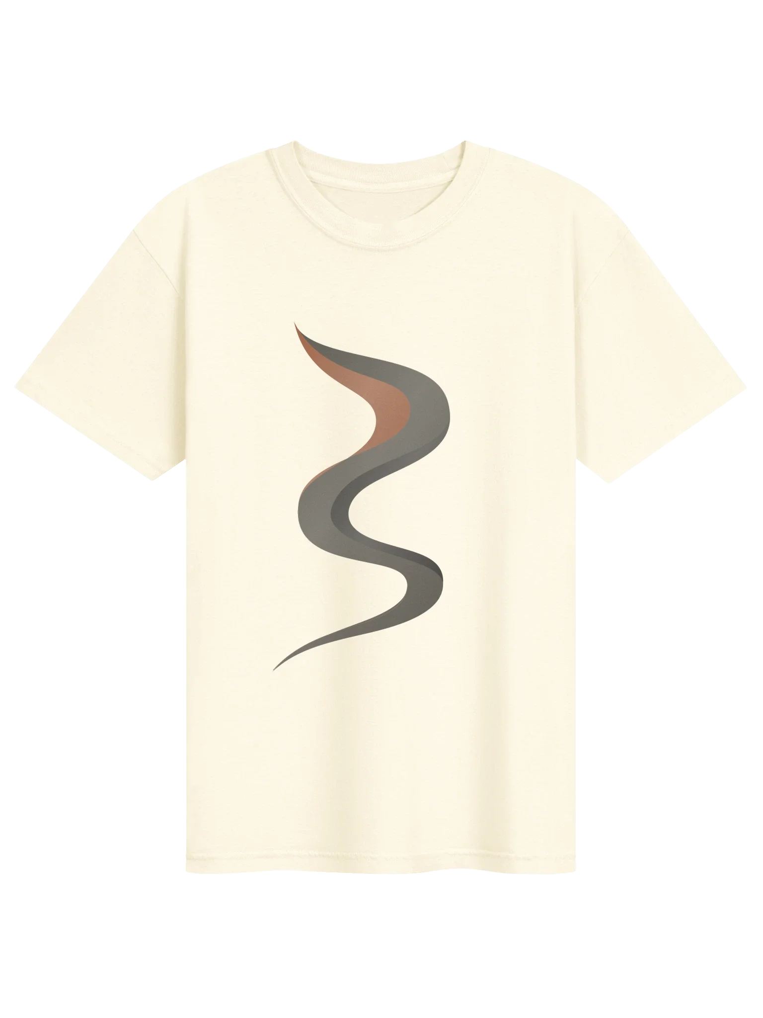 Contour Fold — Heavyweight Tee / Light