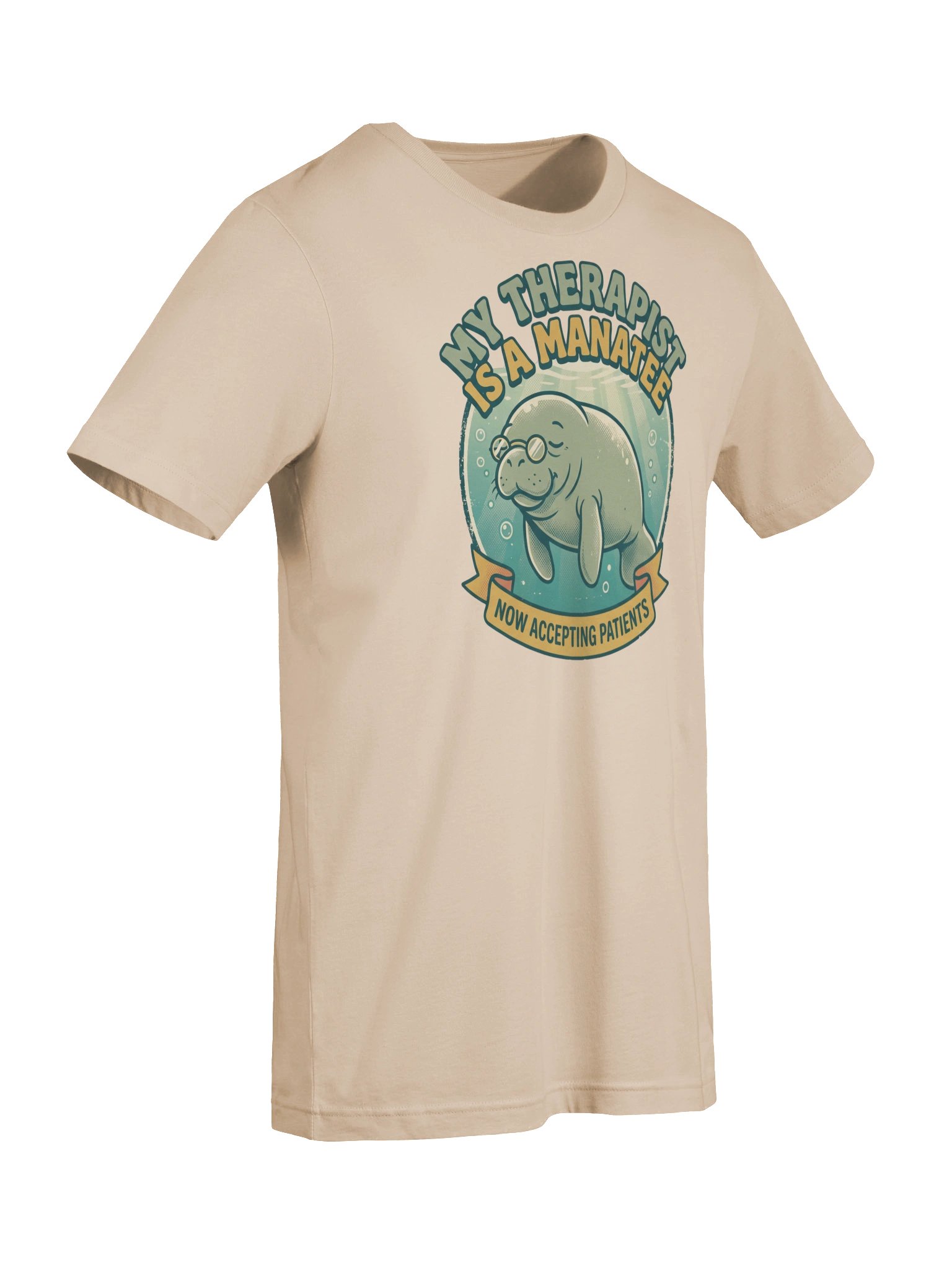 My Therapist Is a Manatee Tee product image (7)